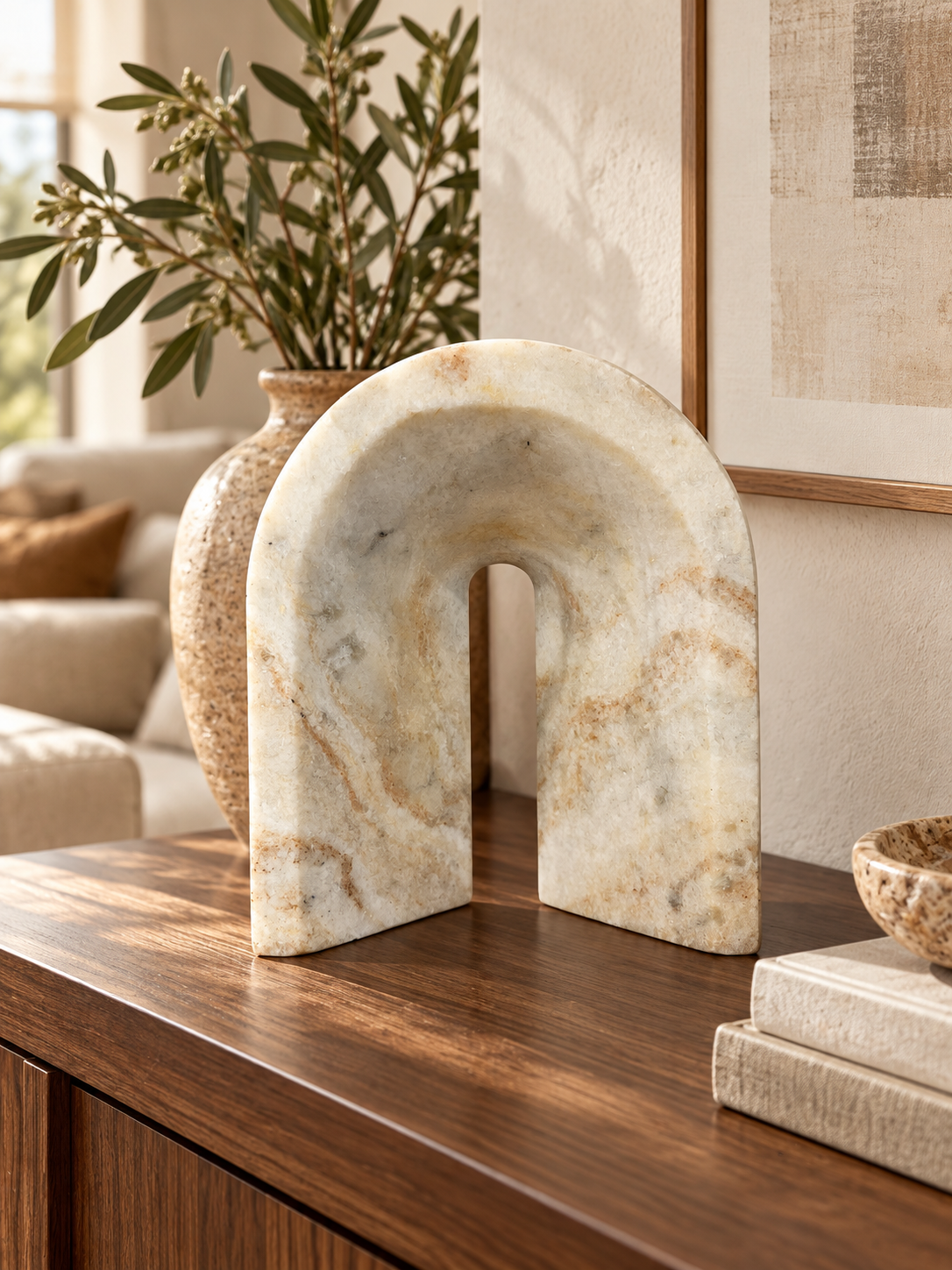 Adorno Decorativo Marmol