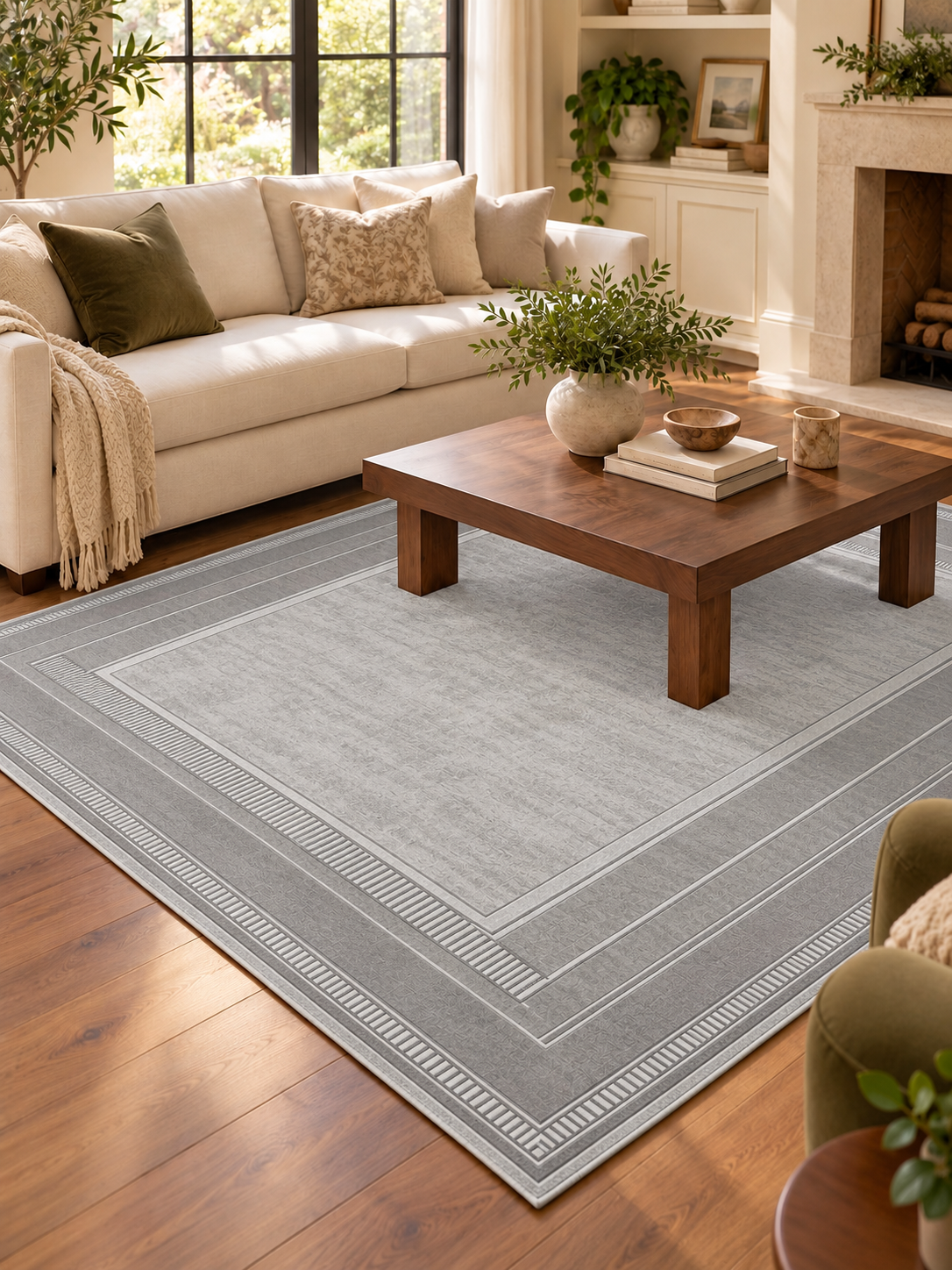 Alfombra  Gris Nourison Home