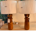 Lamparas de Mesa Rustico