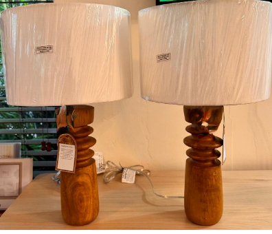Lamparas de Mesa Rustico