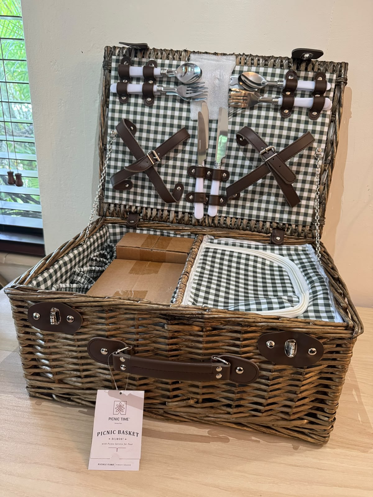 Baul de mimbre para Picnic