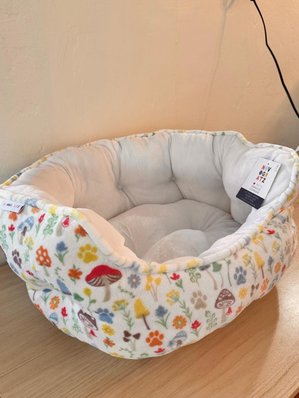 Cama Floral para mascotas